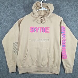 MSFTSrep SYRE Hoodie Mens Medium Jaden Smith Tour A Beautiful Confusion Graphic